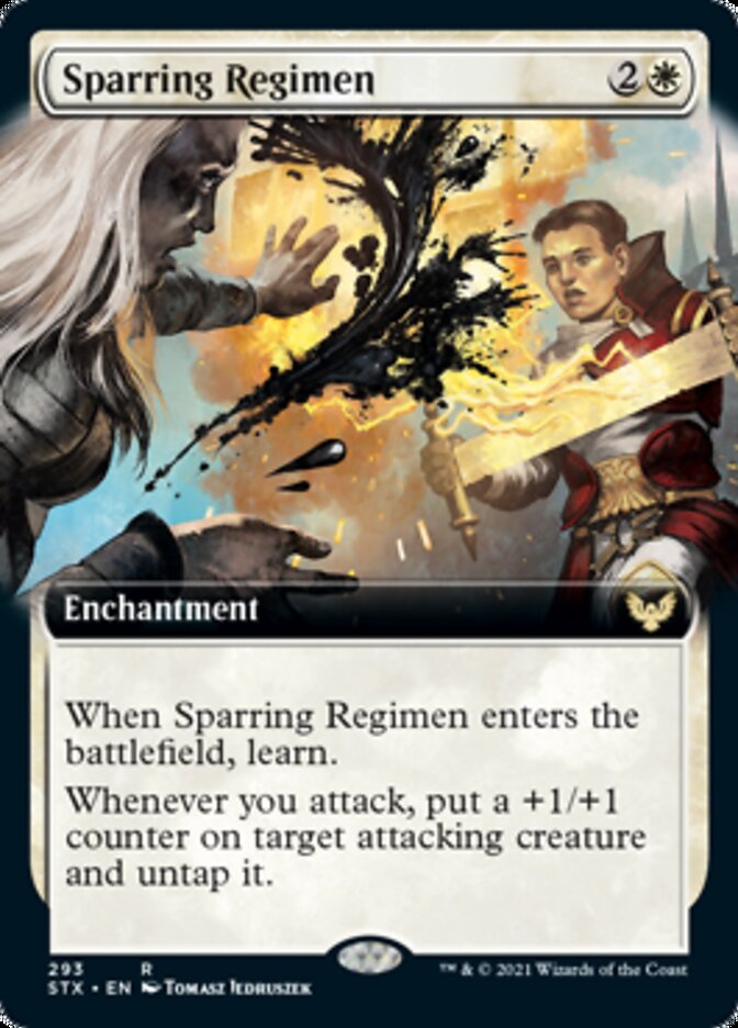 Sparring Regimen (Extended) [Strixhaven: School of Mages] | Webway Games