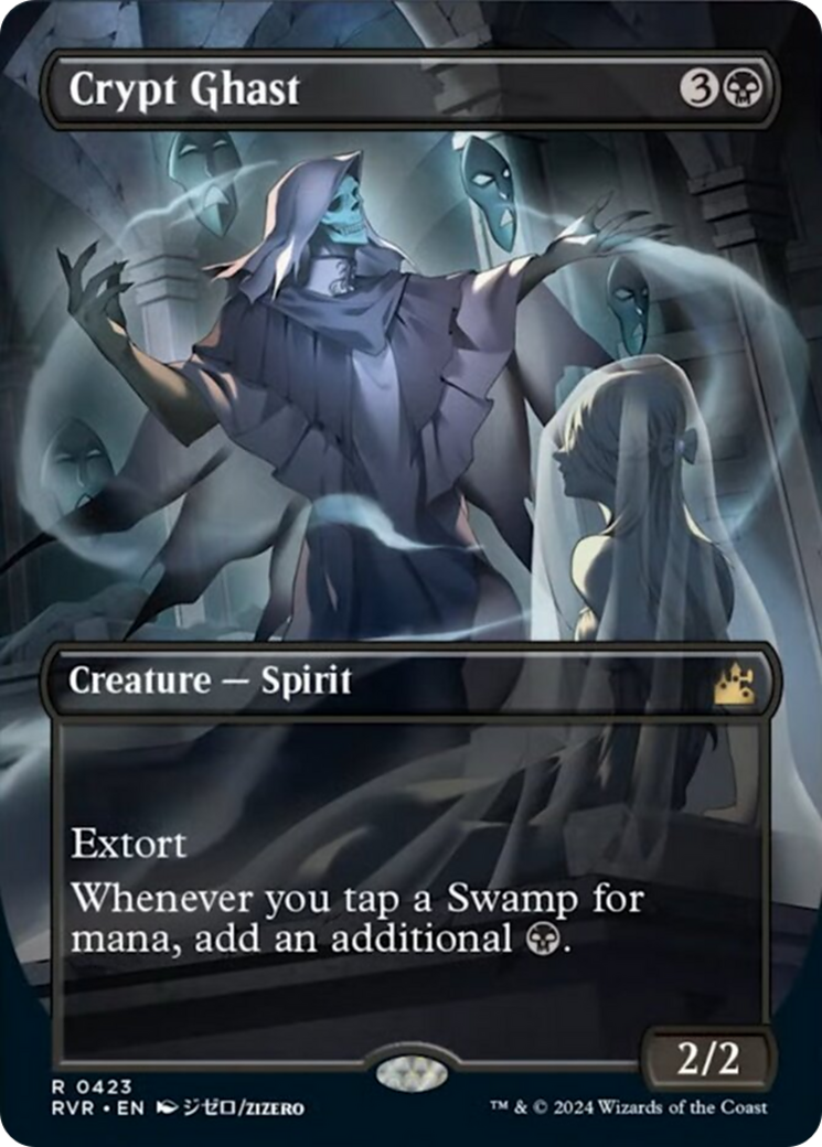 Crypt Ghast (Anime Borderless) [Ravnica Remastered] | Webway Games