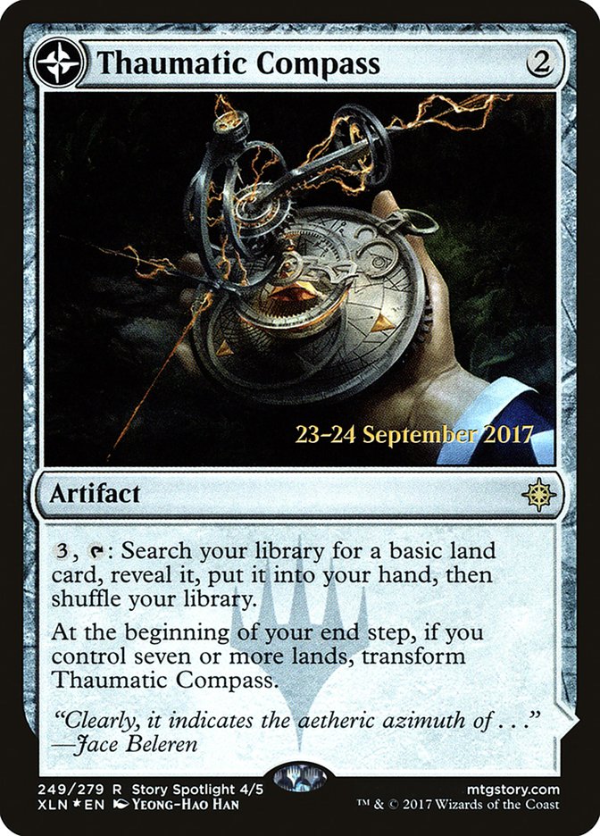 Thaumatic Compass // Spires of Orazca  [Ixalan Prerelease Promos] | Webway Games