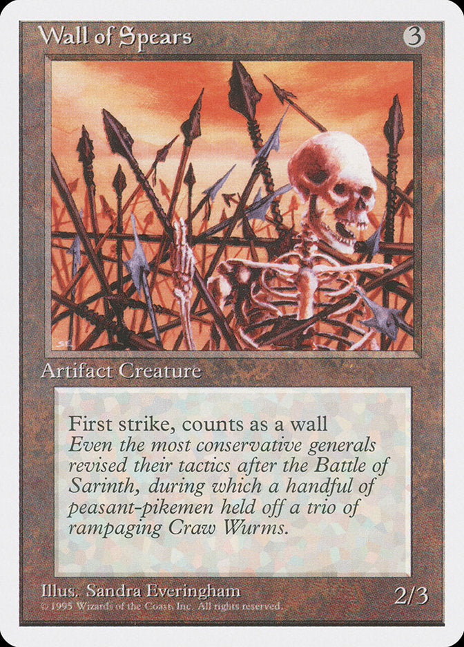 Wall of Spears [Fourth Edition] | Webway Games