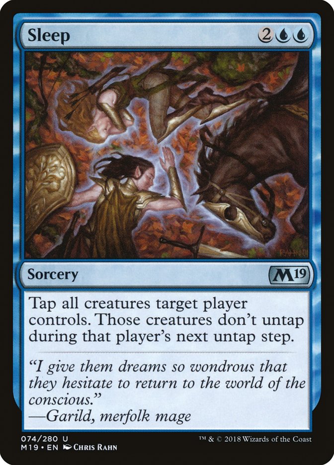 Sleep [Core Set 2019] | Webway Games