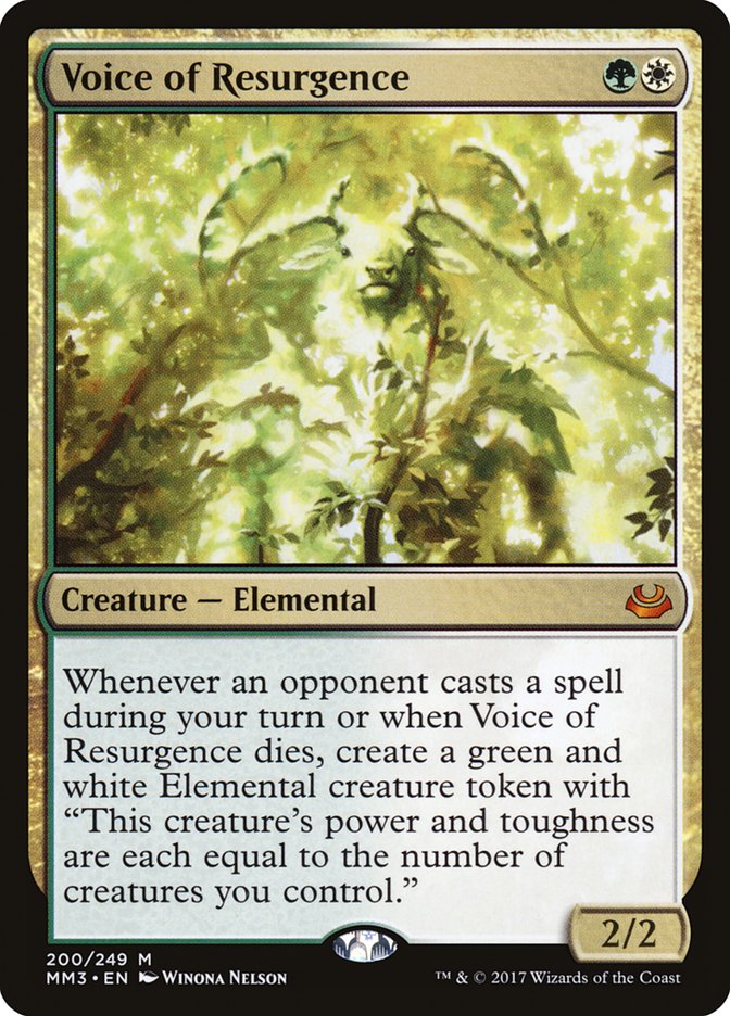 Voice of Resurgence [Modern Masters 2017] | Webway Games
