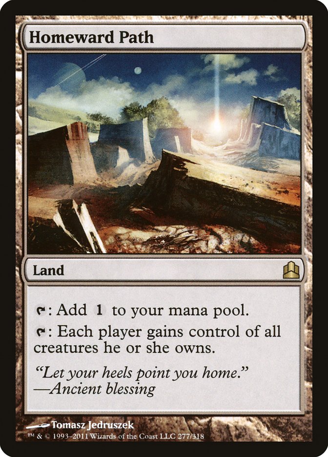 Homeward Path [Commander 2011] | Webway Games