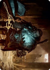 Vault Robber Art Card (Gold-Stamped Signature) [Kaldheim: Art Series] | Webway Games