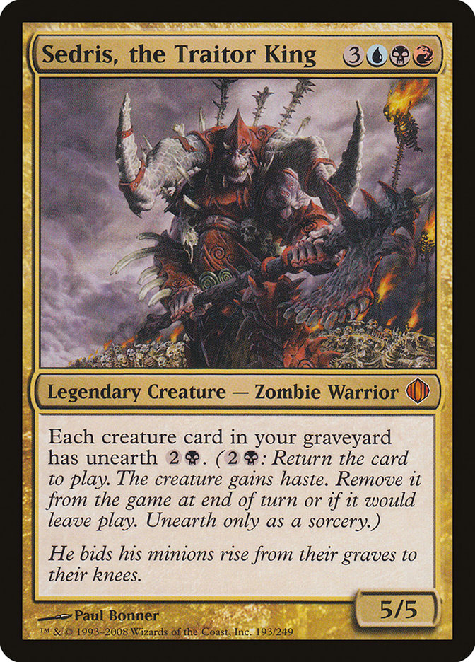 Sedris, the Traitor King [Shards of Alara] | Webway Games