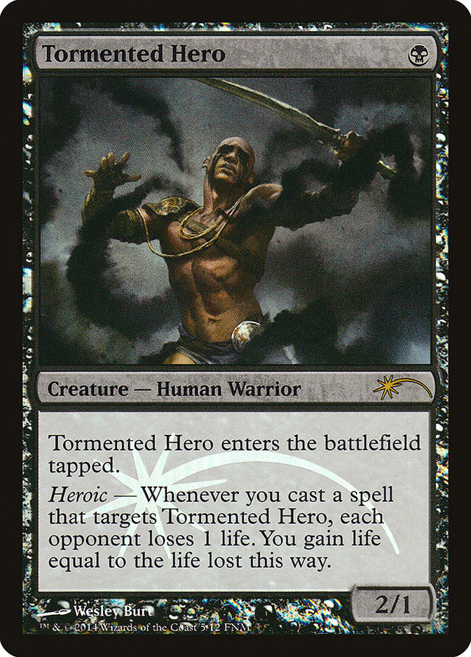 Tormented Hero [Friday Night Magic 2014] | Webway Games