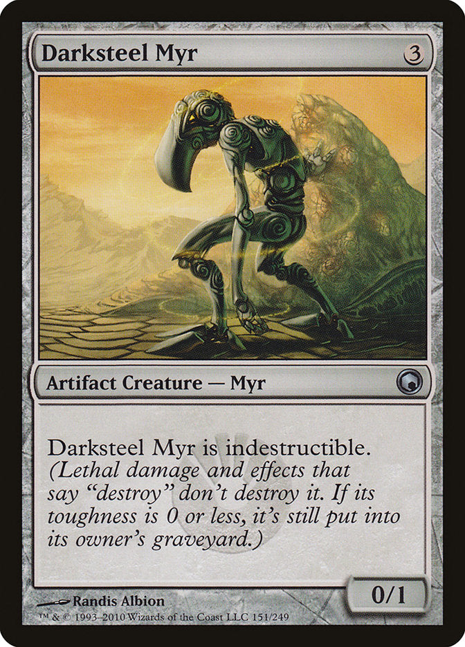 Darksteel Myr [Scars of Mirrodin] | Webway Games