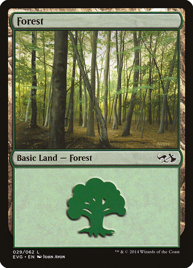 Forest (29) (Elves vs. Goblins) [Duel Decks Anthology] | Webway Games