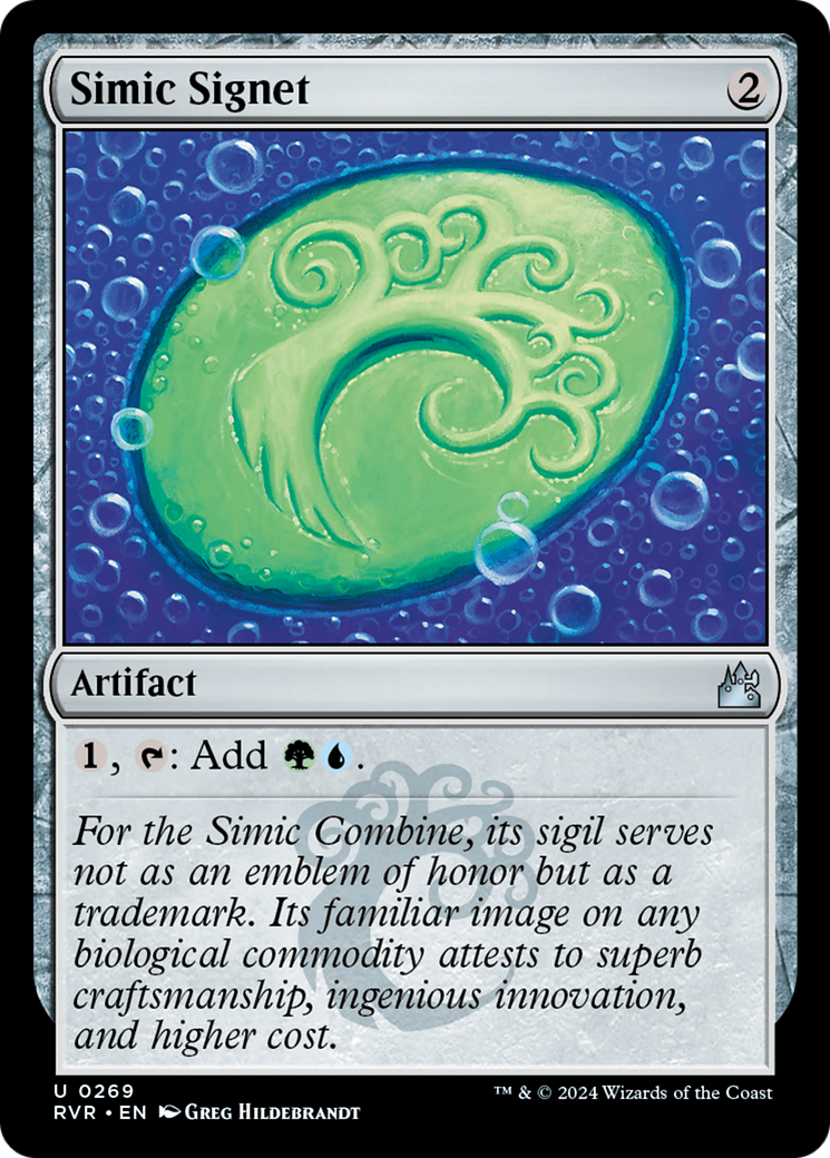 Simic Signet [Ravnica Remastered] | Webway Games