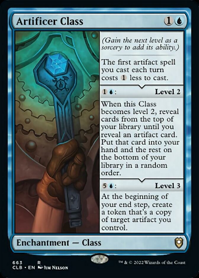 Artificer Class [Commander Legends: Battle for Baldur's Gate] | Webway Games