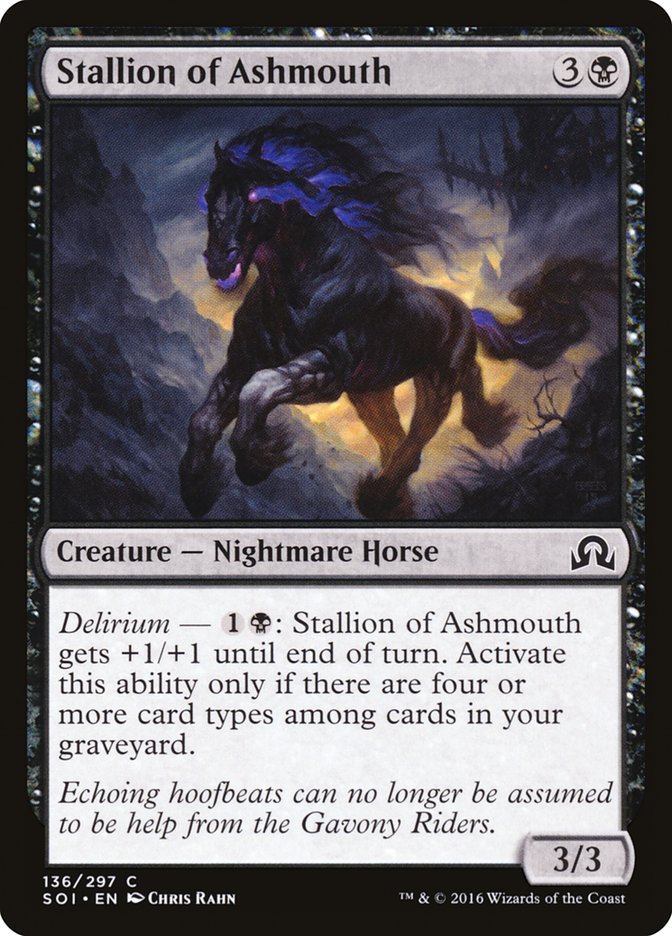 Stallion of Ashmouth [Shadows over Innistrad] | Webway Games