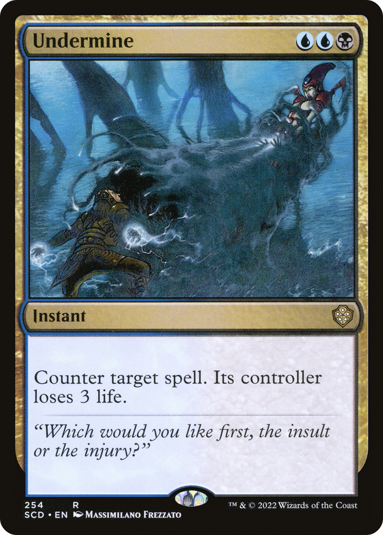 Undermine [Starter Commander Decks] | Webway Games