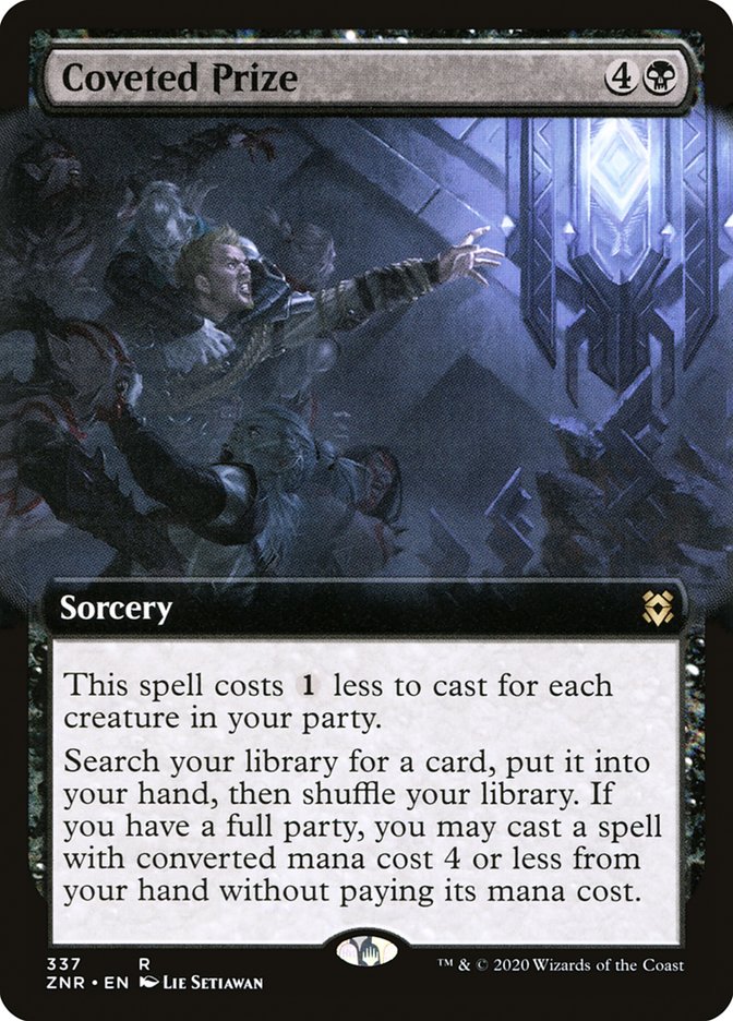 Coveted Prize (Extended Art) [Zendikar Rising] | Webway Games