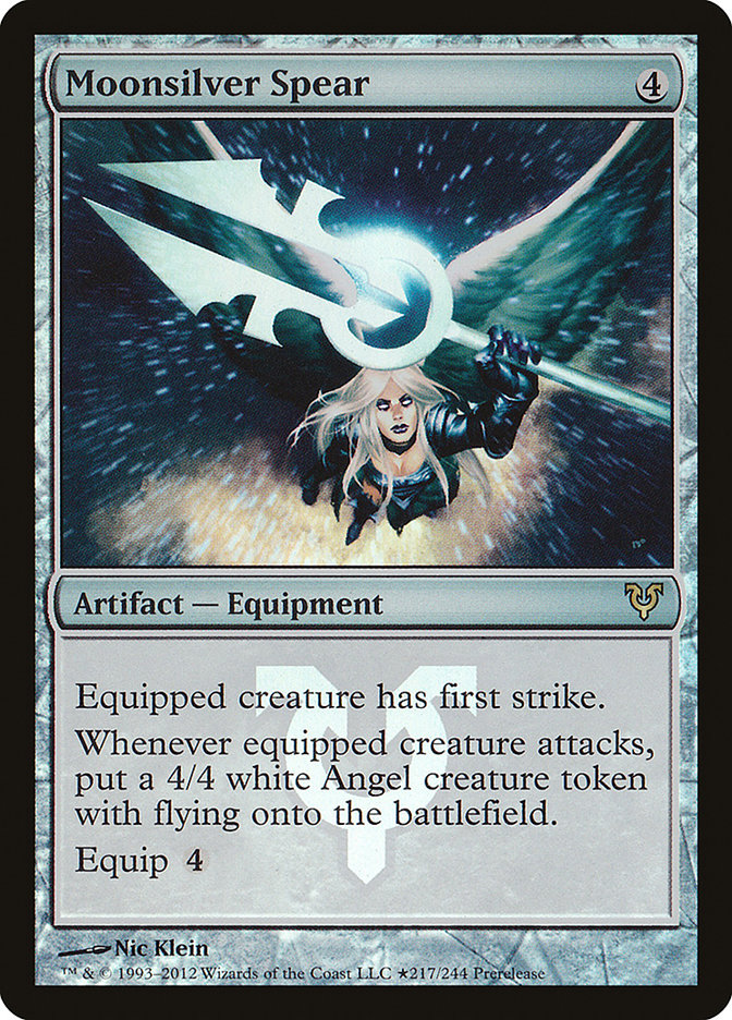Moonsilver Spear (Prerelease) [Avacyn Restored Prerelease Promos] | Webway Games