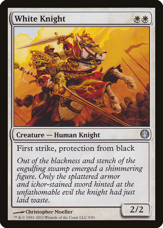 White Knight [Duel Decks: Knights vs. Dragons] | Webway Games