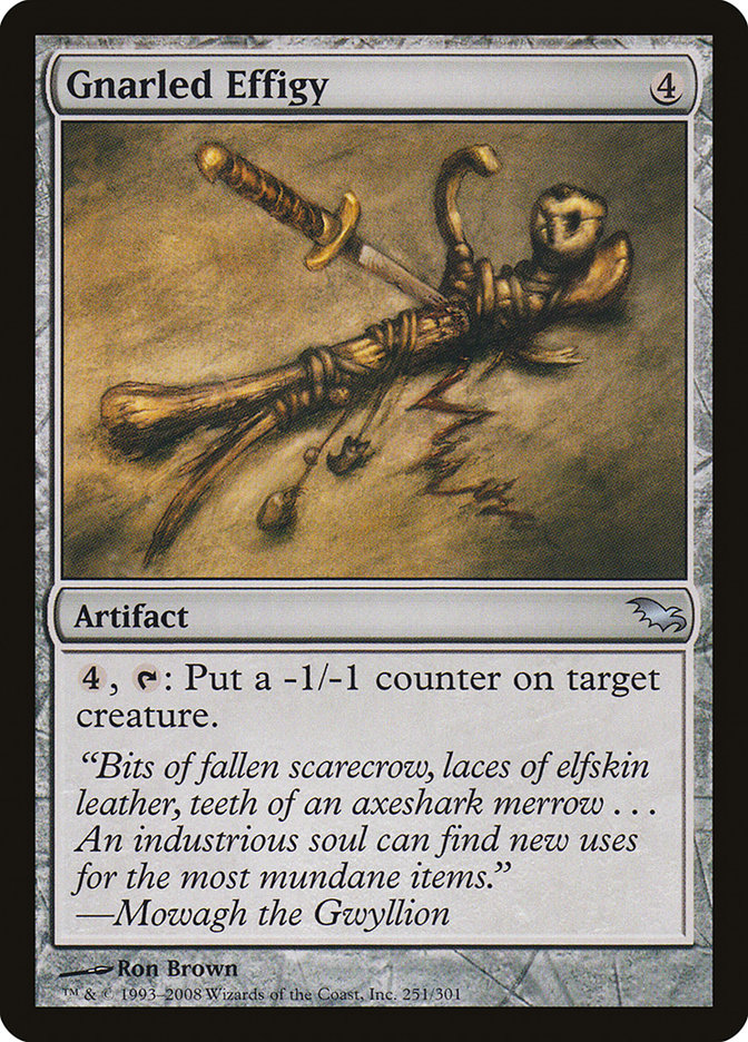 Gnarled Effigy [Shadowmoor] | Webway Games