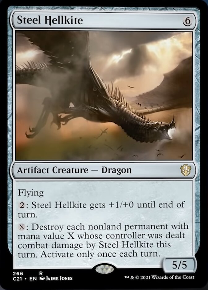 Steel Hellkite [Commander 2021] | Webway Games