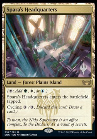 Spara's Headquarters (Promo Pack) [Streets of New Capenna Promos] | Webway Games