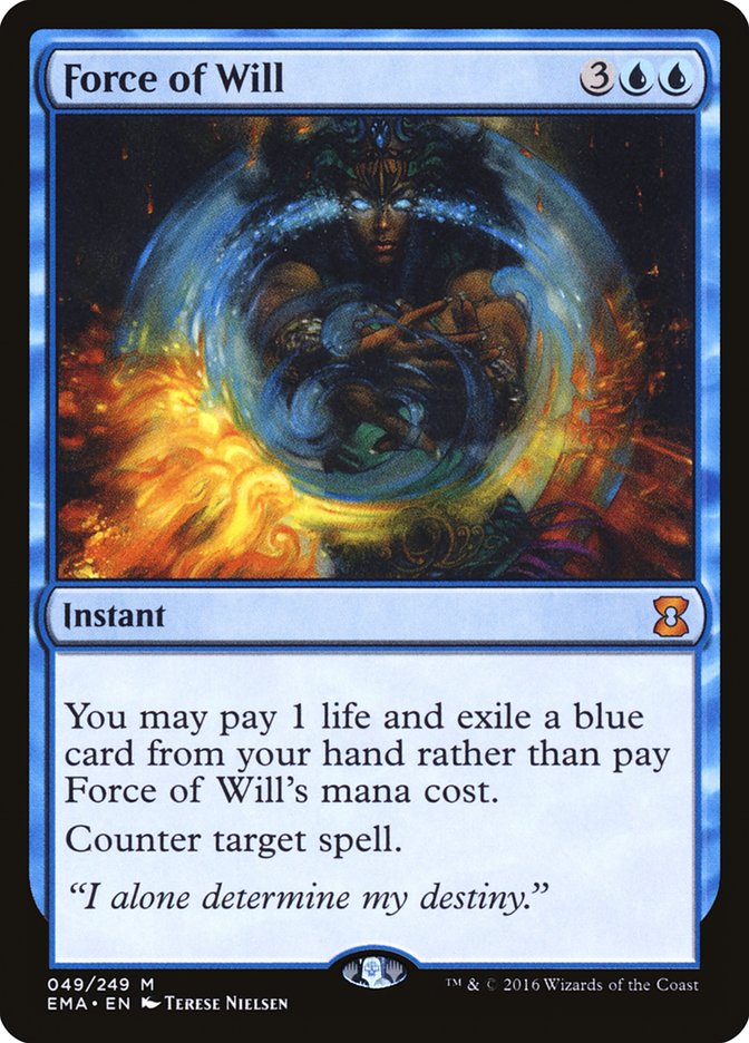 Force of Will [Eternal Masters] | Webway Games
