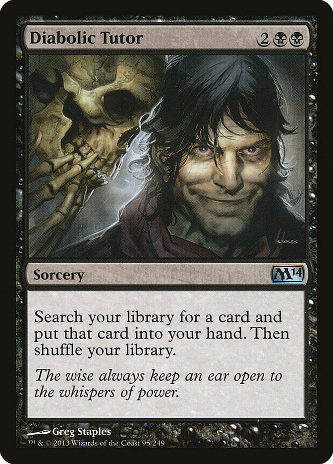 Diabolic Tutor [Magic 2014] | Webway Games