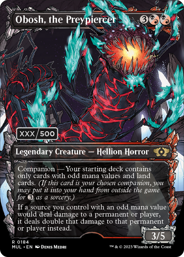 Obosh, the Preypiercer (Serialized) [Multiverse Legends] | Webway Games