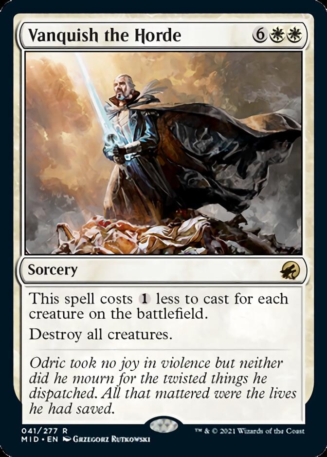 Vanquish the Horde [Innistrad: Midnight Hunt] | Webway Games