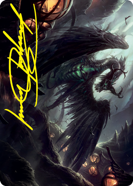 Beledros Witherbloom Art Card (Gold-Stamped Signature) [Strixhaven: School of Mages Art Series] | Webway Games