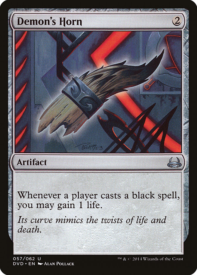 Demon's Horn (Divine vs. Demonic) [Duel Decks Anthology] | Webway Games
