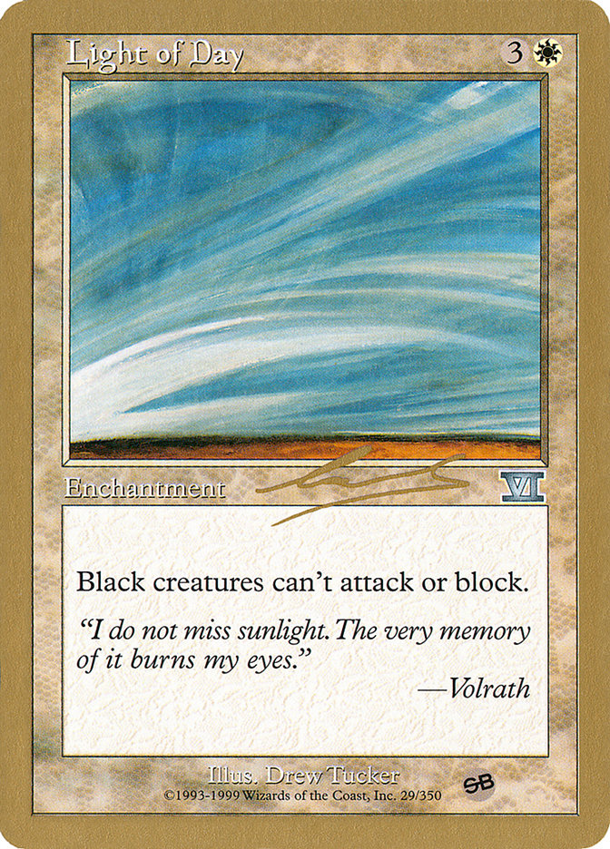 Light of Day (Nicolas Labarre) (SB) [World Championship Decks 2000] | Webway Games