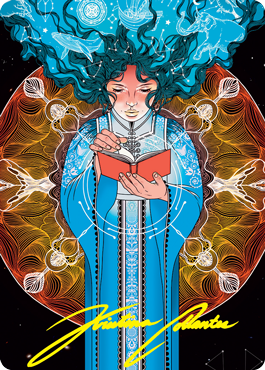 Memory Lapse Art Card (Gold-Stamped Signature) [Strixhaven: School of Mages Art Series] | Webway Games