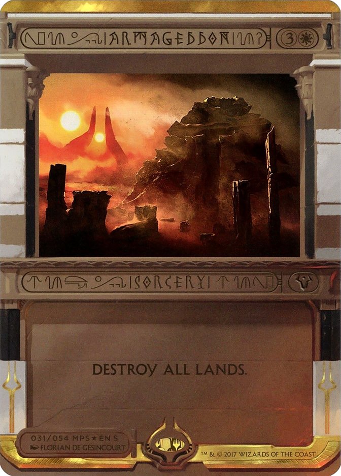 Armageddon (Invocation) [Amonkhet Invocations] | Webway Games