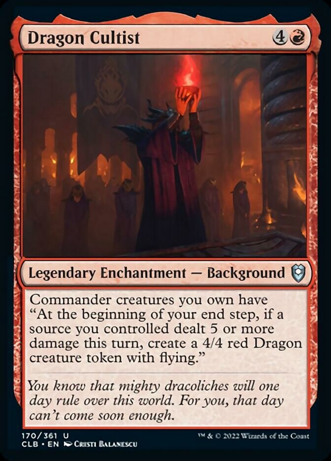 Dragon Cultist [Commander Legends: Battle for Baldur's Gate] | Webway Games