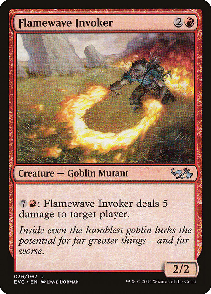 Flamewave Invoker (Elves vs. Goblins) [Duel Decks Anthology] | Webway Games