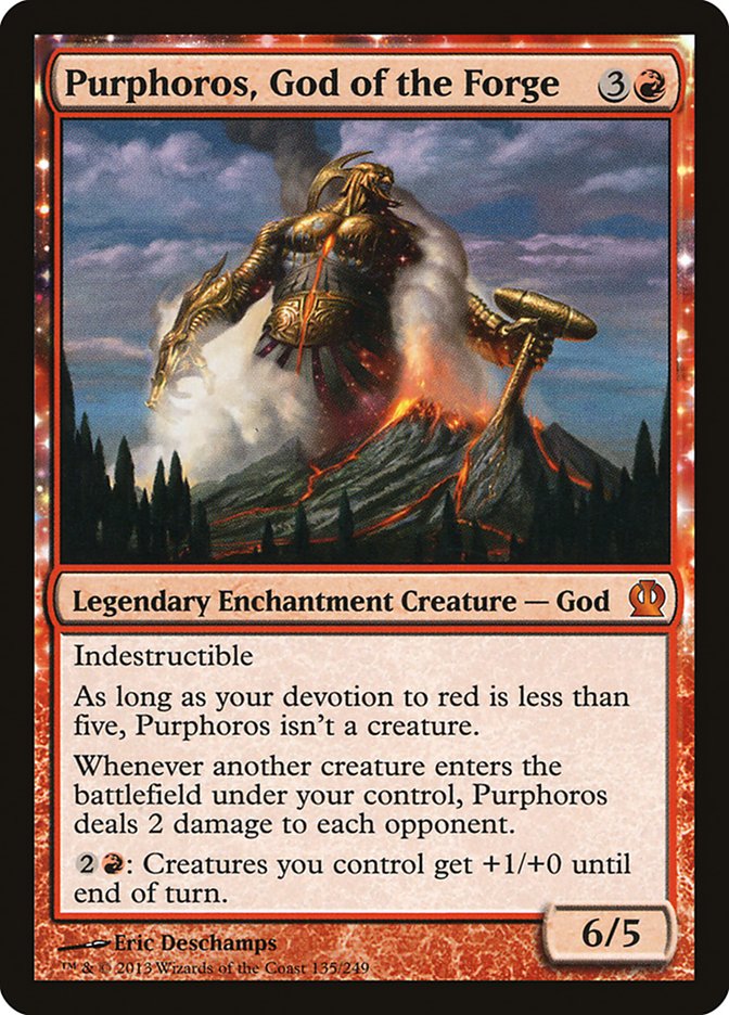 Purphoros, God of the Forge [Theros] | Webway Games