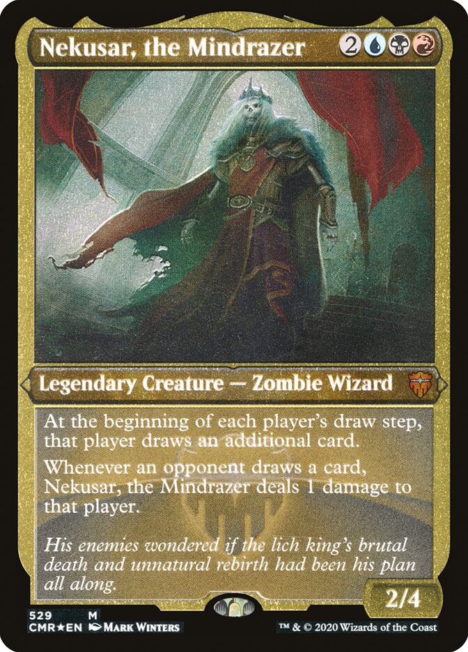 Nekusar, the Mindrazer [Commander Legends Etched] | Webway Games