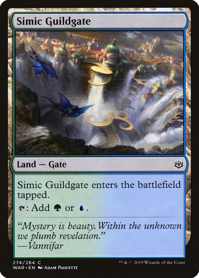 Simic Guildgate [War of the Spark] | Webway Games