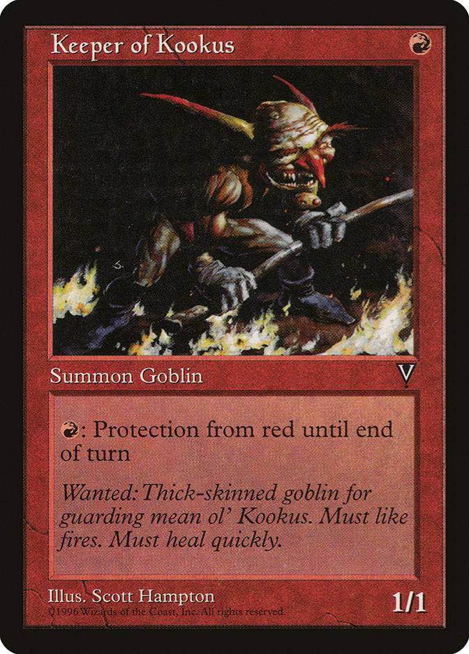 Keeper of Kookus [Visions] | Webway Games