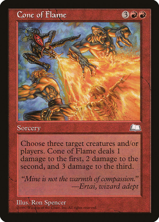 Cone of Flame [Weatherlight] | Webway Games