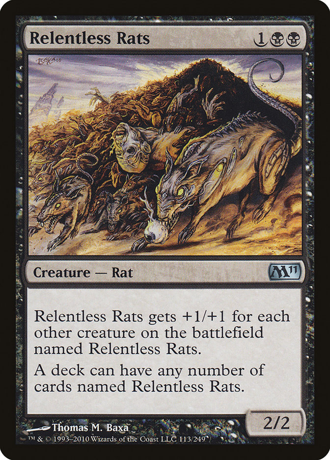 Relentless Rats [Magic 2011] | Webway Games