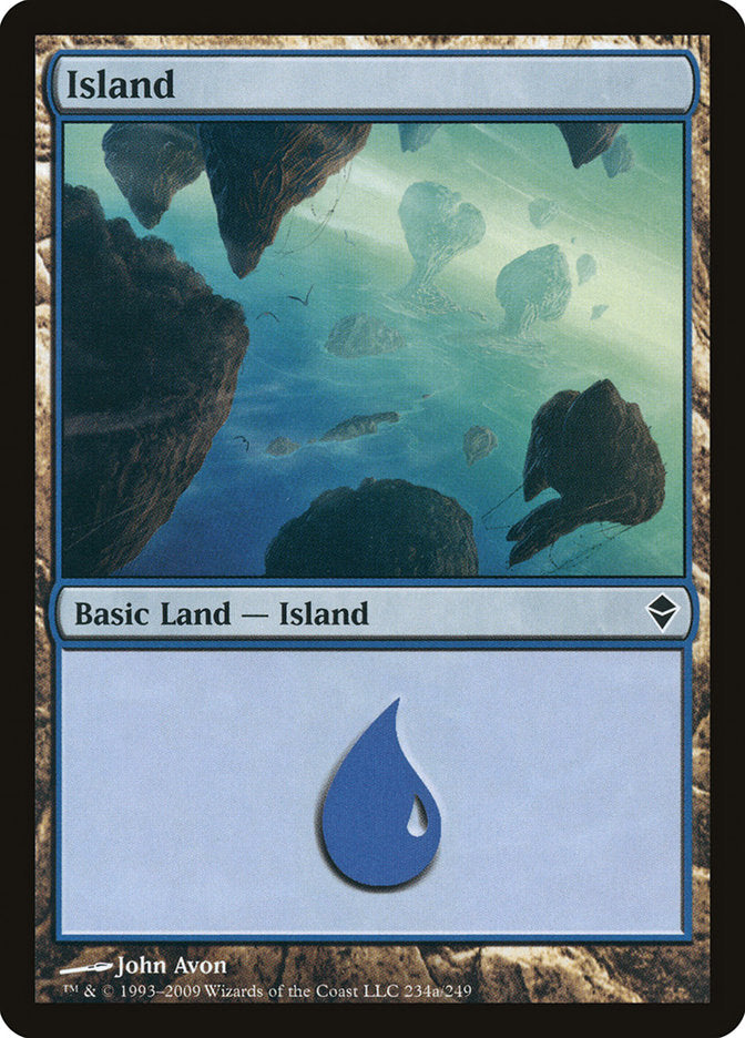 Island (#234a) [Zendikar] | Webway Games