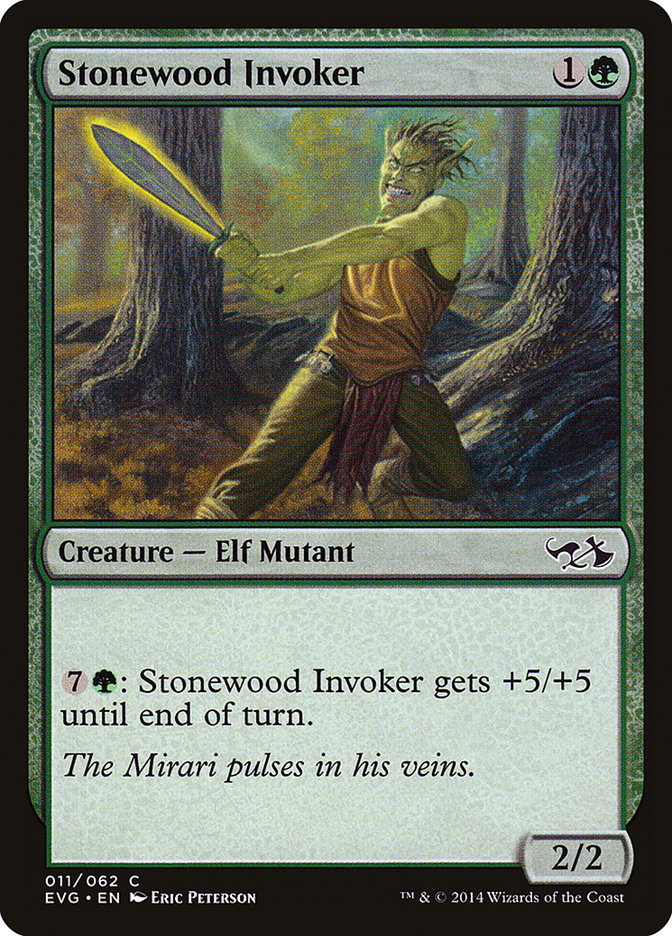 Stonewood Invoker (Elves vs. Goblins) [Duel Decks Anthology] | Webway Games