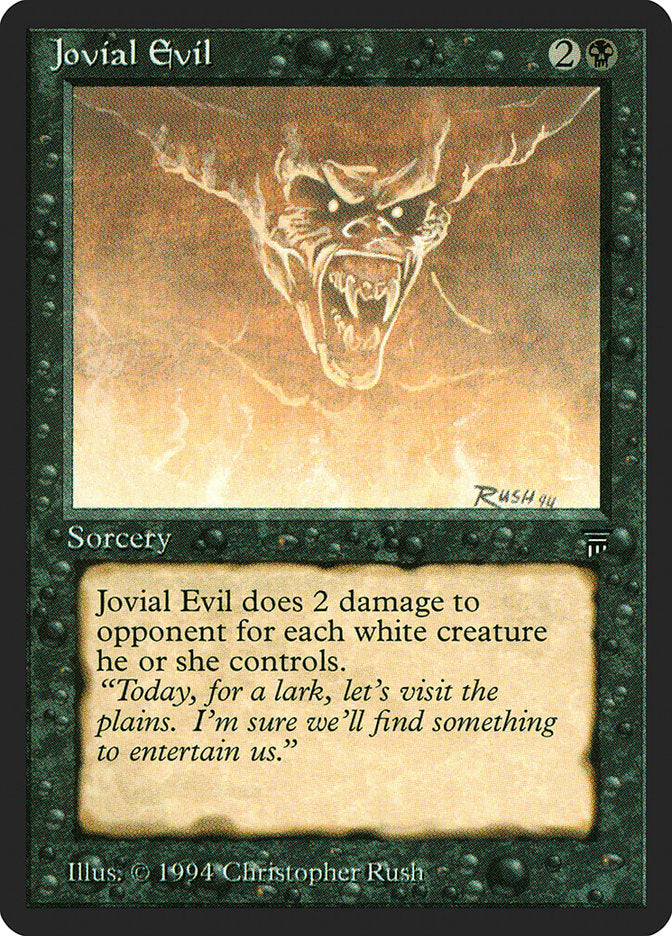 Jovial Evil [Legends] | Webway Games