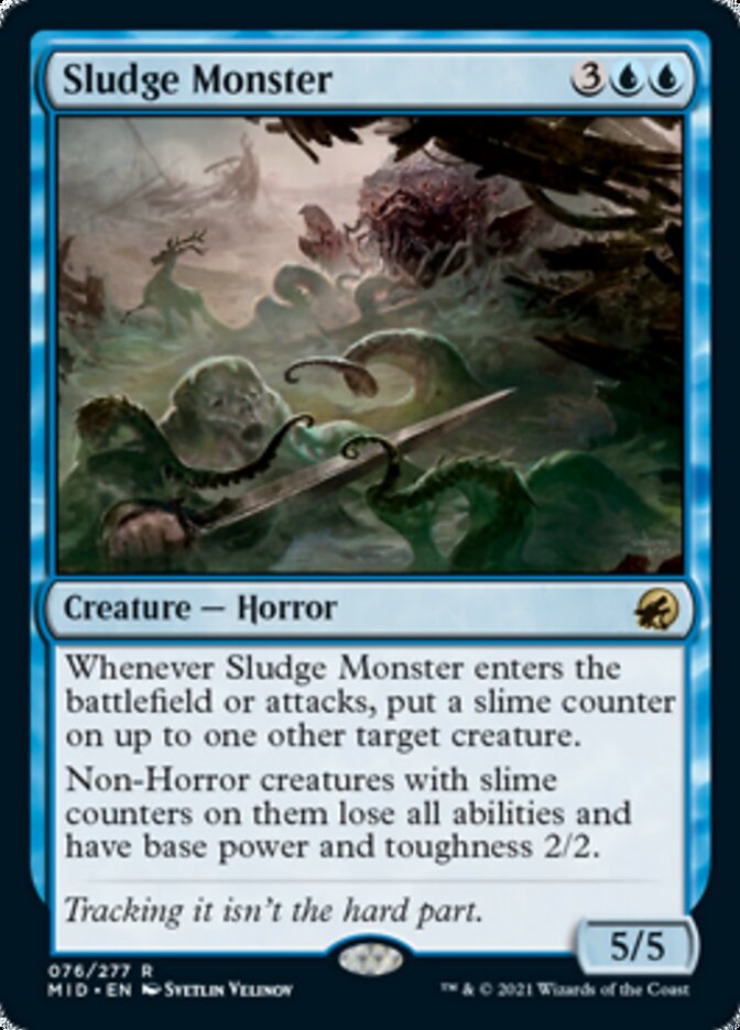 Sludge Monster [Innistrad: Midnight Hunt] | Webway Games