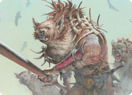 Gnoll Art Card [Dungeons & Dragons: Adventures in the Forgotten Realms Art Series] | Webway Games