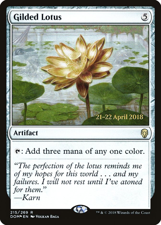 Gilded Lotus  [Dominaria Prerelease Promos] | Webway Games