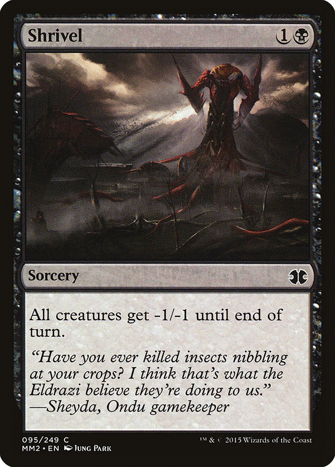 Shrivel [Modern Masters 2015] | Webway Games