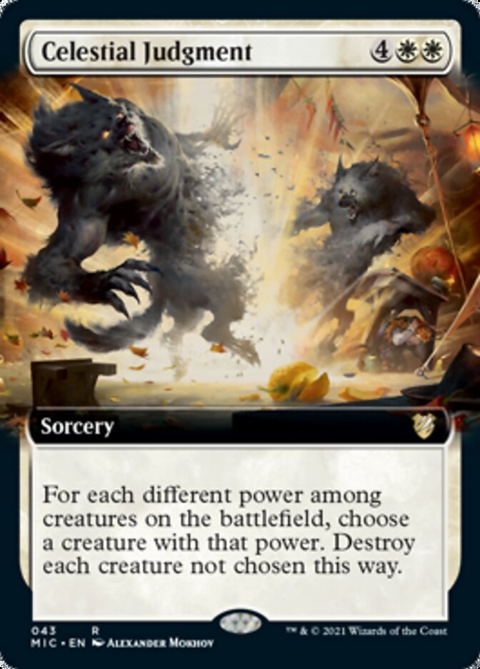 Celestial Judgment (Extended) [Innistrad: Midnight Hunt Commander] | Webway Games