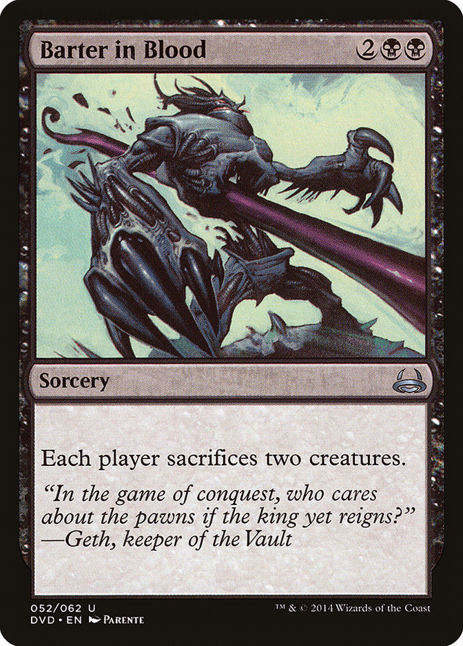 Barter in Blood (Divine vs. Demonic) [Duel Decks Anthology] | Webway Games