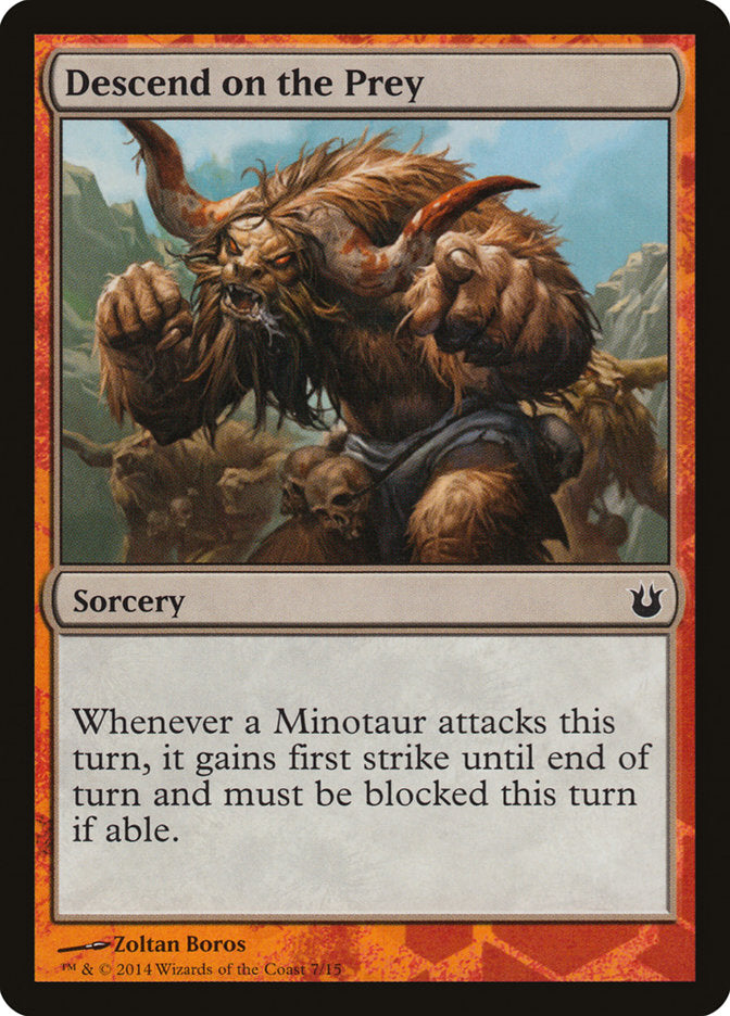 Descend on the Prey [Hero's Path Promos] | Webway Games