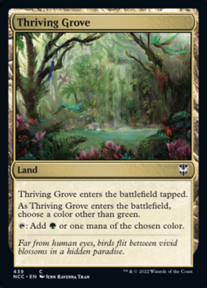 Thriving Grove [Streets of New Capenna Commander] | Webway Games